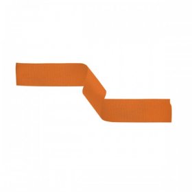 Medal Ribbon Orange 22mm wide with clip