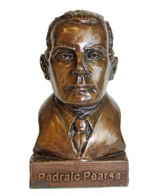 Bronze Padraig Pearse Bust 16cm