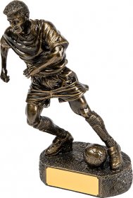 Football Resin Trophy Male 23cm