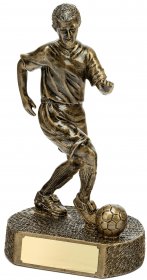 Football Resin Trophy Male 22.5cm