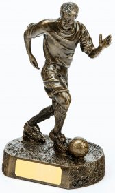 Football Resin Trophy Male 24cm