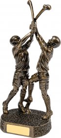 Hurling Resin Trophy Double Figure 36.5cm