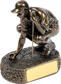 Golf Resin Trophy Male 15.5cm