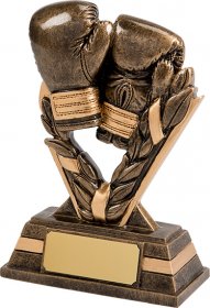 Boxing Gloves Resin Trophy - 2 Sizes