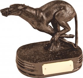 Greyhound Resin Trophy 15cm