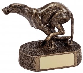 Greyhound Resin Trophy 12cm