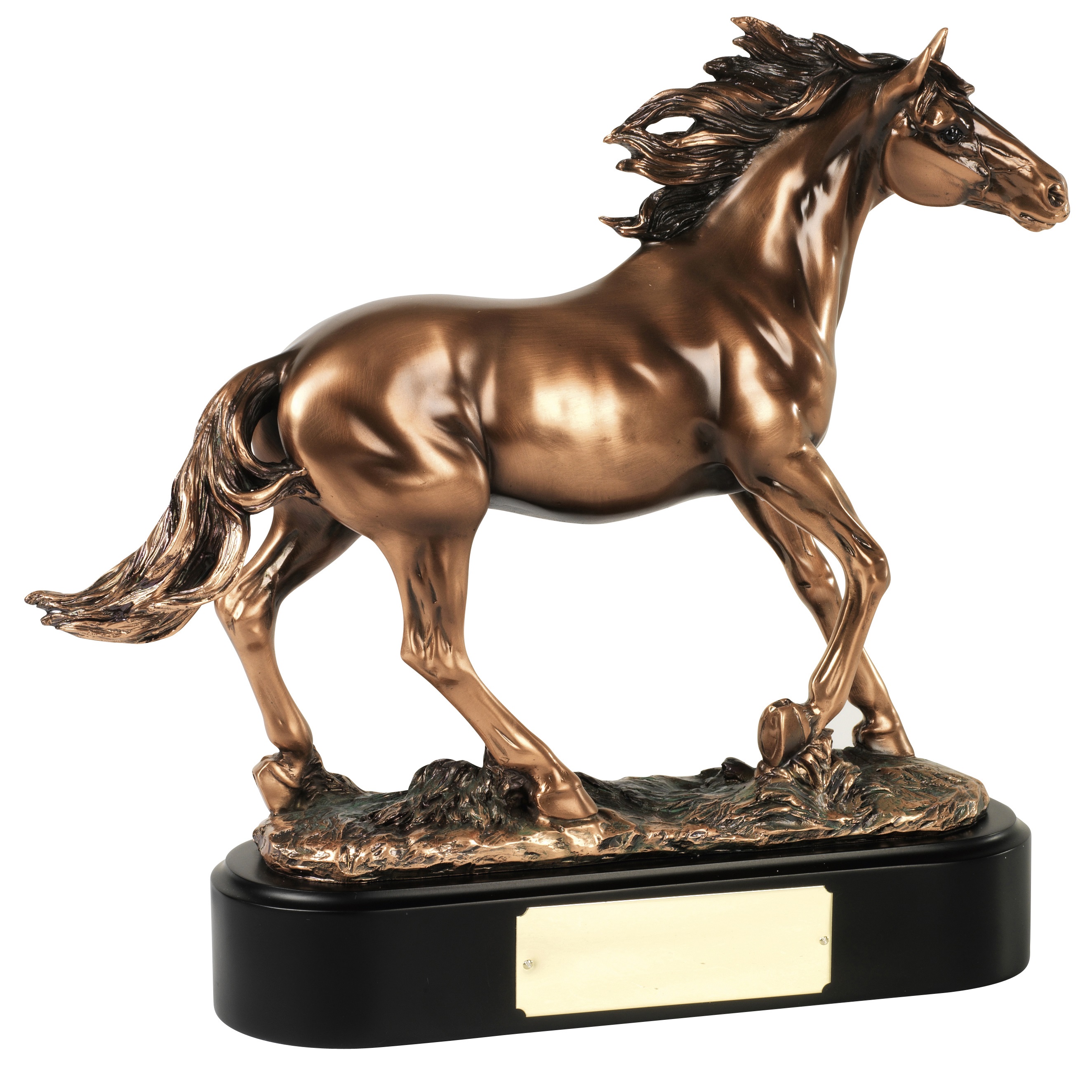 Bronze Plated Horse Award Trophies Online Ireland Online Trophy