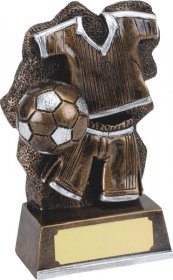 Football Trophy Jersey, Shorts & Ball