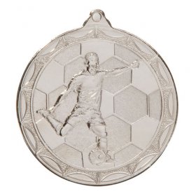 Impulse Economy Football Medal 50mm - Gold, Silver & Bronze