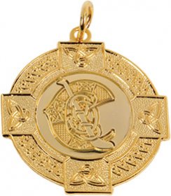 Camogie Medal 33mm - Gold & Silver 