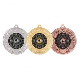 Caesar Iron Medal with shiny reverse 45mm - Gold, Silver & Bronze