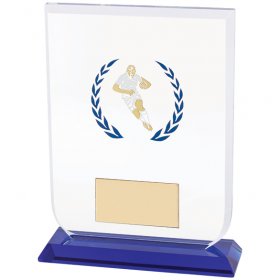 Rugby Glass Plaque - 2 Sizes