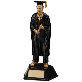 Tribute Male Graduate Award 17cm