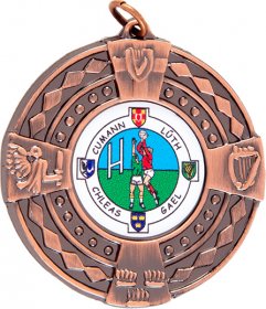 Four Province GAA Medal 50mm - Gold, Silver & Bronze