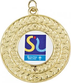 Rope Design Medal 50mm - Gold, Silver & Bronze