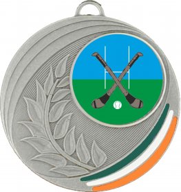 Tri-Colour Flag Medal 50mm - Gold, Silver & Bronze