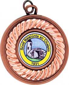 Rope Design Medal 50mm - Gold, Silver & Bronze