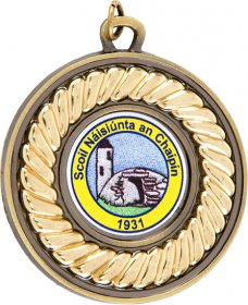 Rope Design Medal 50mm - Gold, Silver & Bronze