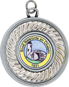 Rope Design Medal 50mm - Gold, Silver & Bronze