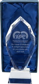 Heavy Optical Iceberg Crystal Award - 3 Sizes