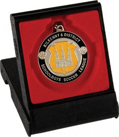 Medal Box with Black Cover - 38mm/50 Recess