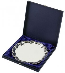 Swatkins Silver Plated Chippendale Salver - 3 Sizes