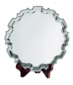 Swatkins Silver Plated Chippendale Salver - 3 Sizes