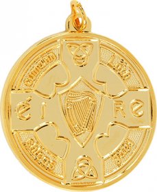 GAA Logo Medal 38mm - Gold & Silver 