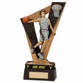 CLEARANCE - Basketball Male Trophy  - 18m
