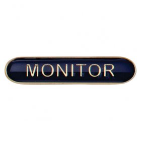  School Badge - Bar - Monitor