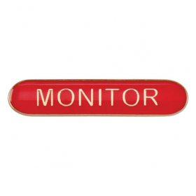  School Badge - Bar - Monitor