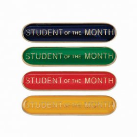  School Badge - Bar - Student of the Month