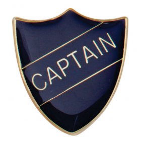  School Badge - Shield - Captain
