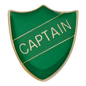  School Badge - Shield - Captain