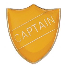  School Badge - Shield - Captain