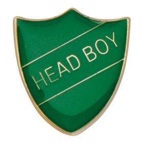  School Badge - Shield - Head Boy
