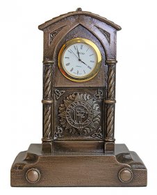 Bronze Irish Army Clock - 15cm
