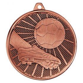 Formation Economy Football Medal 50mm - Gold, Silver & Bronze