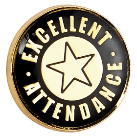  School Badge - Excellent Attendance