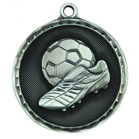 Power Boot Football Medal 50mm - Antique Gold, Antique Silver & Antique Bronze