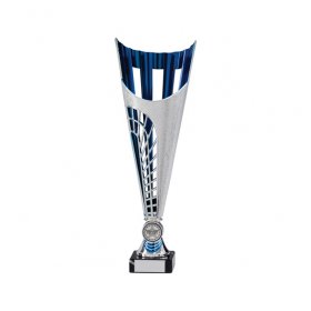 Garrison Silver/Blue Series Cup on Marble Base - 5 Sizes