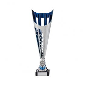 Garrison Silver/Blue Series Cup on Marble Base - 5 Sizes