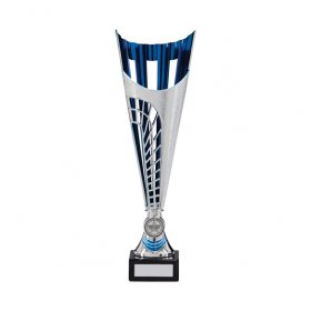 Garrison Silver/Blue Series Cup on Marble Base - 5 Sizes