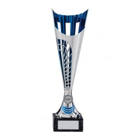 Garrison Silver/Blue Series Cup on Marble Base - 5 Sizes