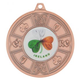 Eire Medal 50mm - Gold, Silver & Bronze