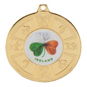 Eire Medal 50mm - Gold, Silver & Bronze