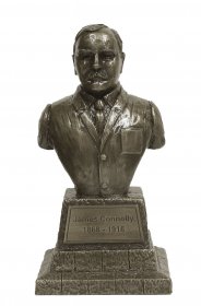 Bronze James Connolly Bust 19cm