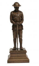 Bronze Unknown Soldier Figure 30cm