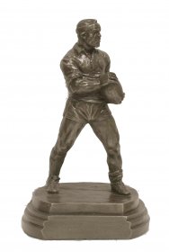 Rugby Bronze Figure Trophy 23cm