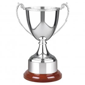 Swatkins Prestige Cup with Celtic Band on Rosewood Plinth - 2 Sizes